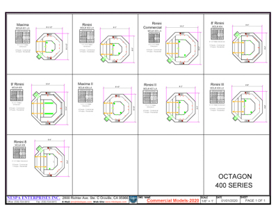 Commercial OCTAGON - 400 Series